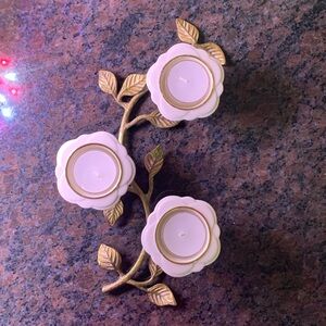 Lenox Garden Lights tea light candle holder